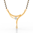 diamond mangalsutra