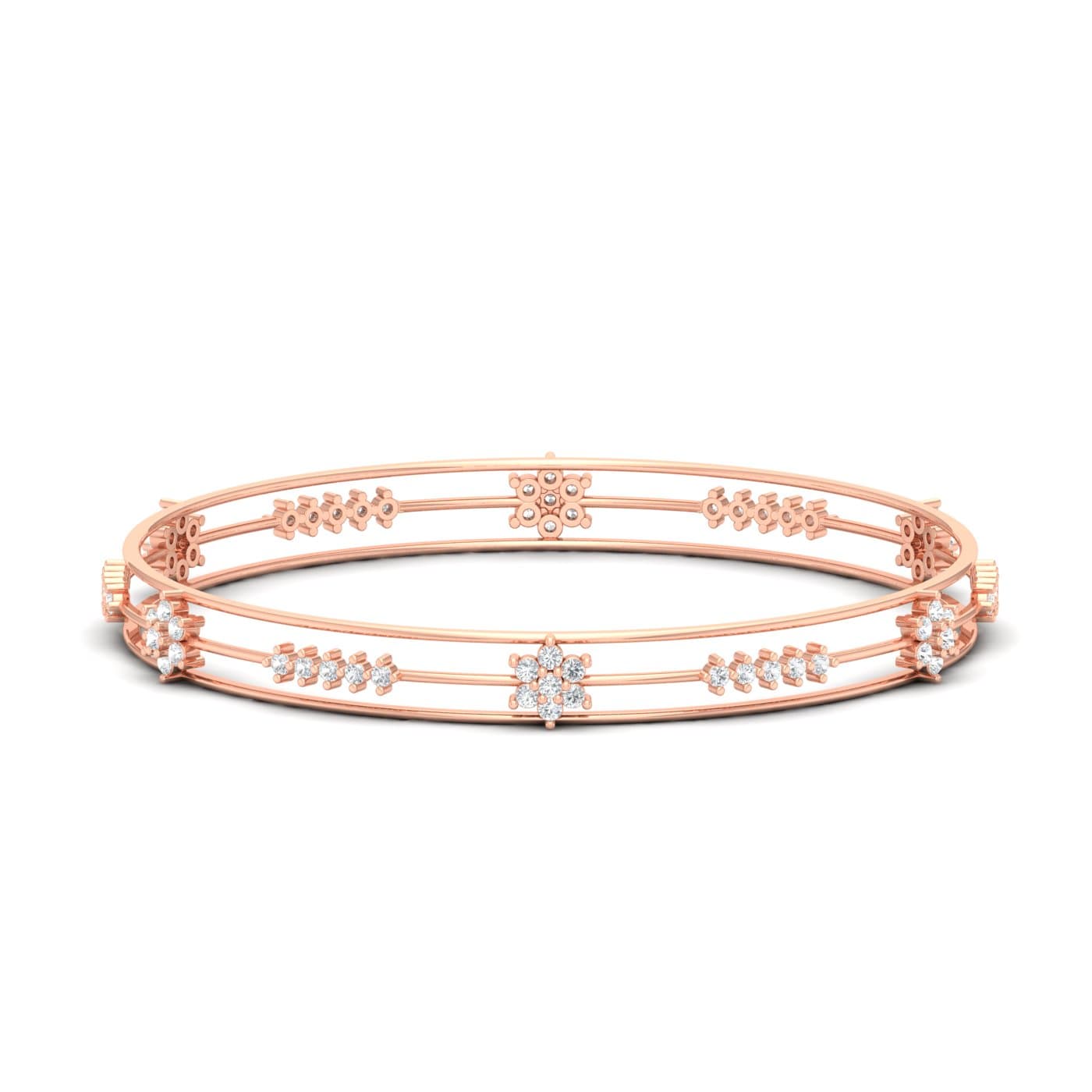 Nora Glamorous Diamond Bangles