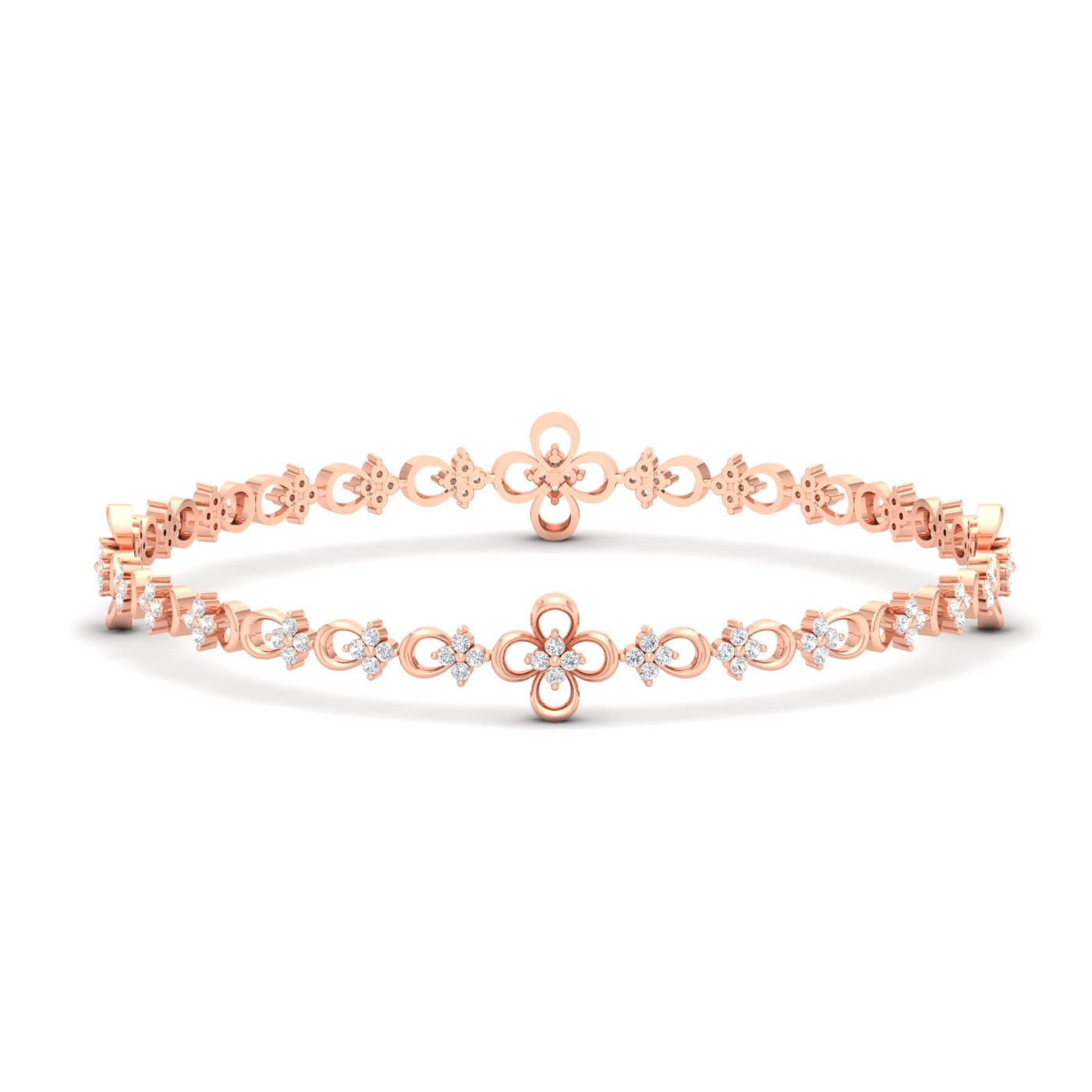 Falak Bloom Diamond Bangle