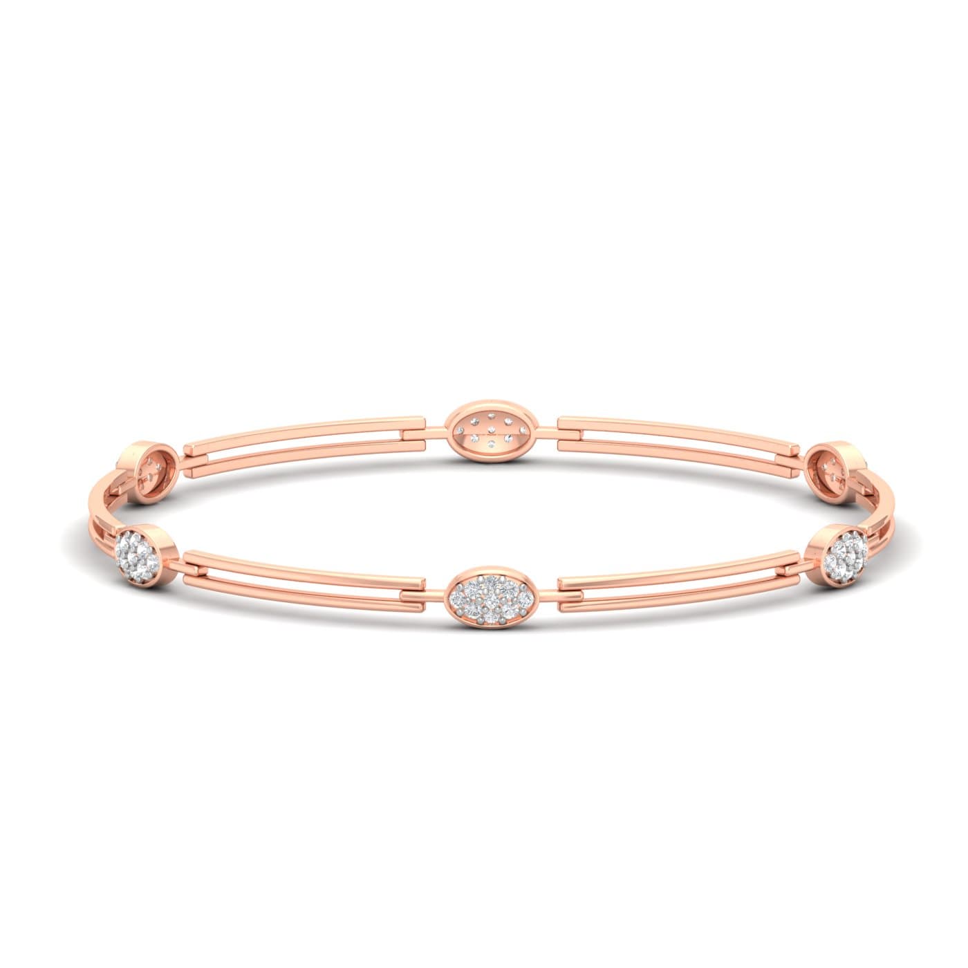 Mahera Dazzle Diamond Bangles