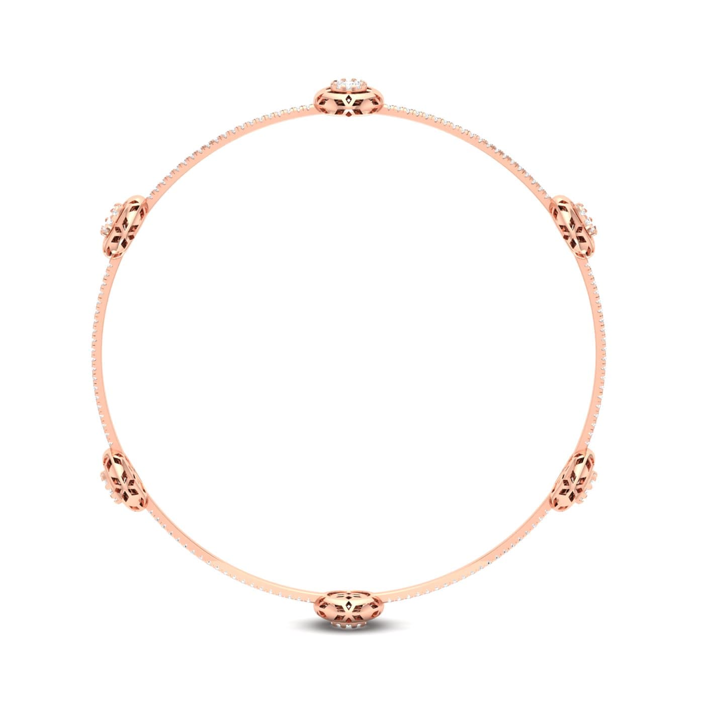 Radiant Diamond Bangles