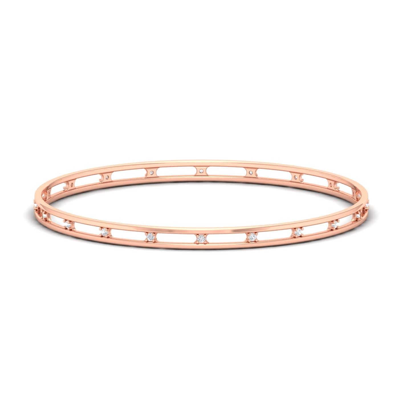 Twin Diamond Bangles