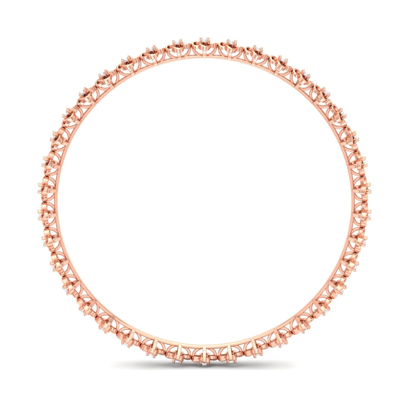 Hiral Fleur Diamond Bangles