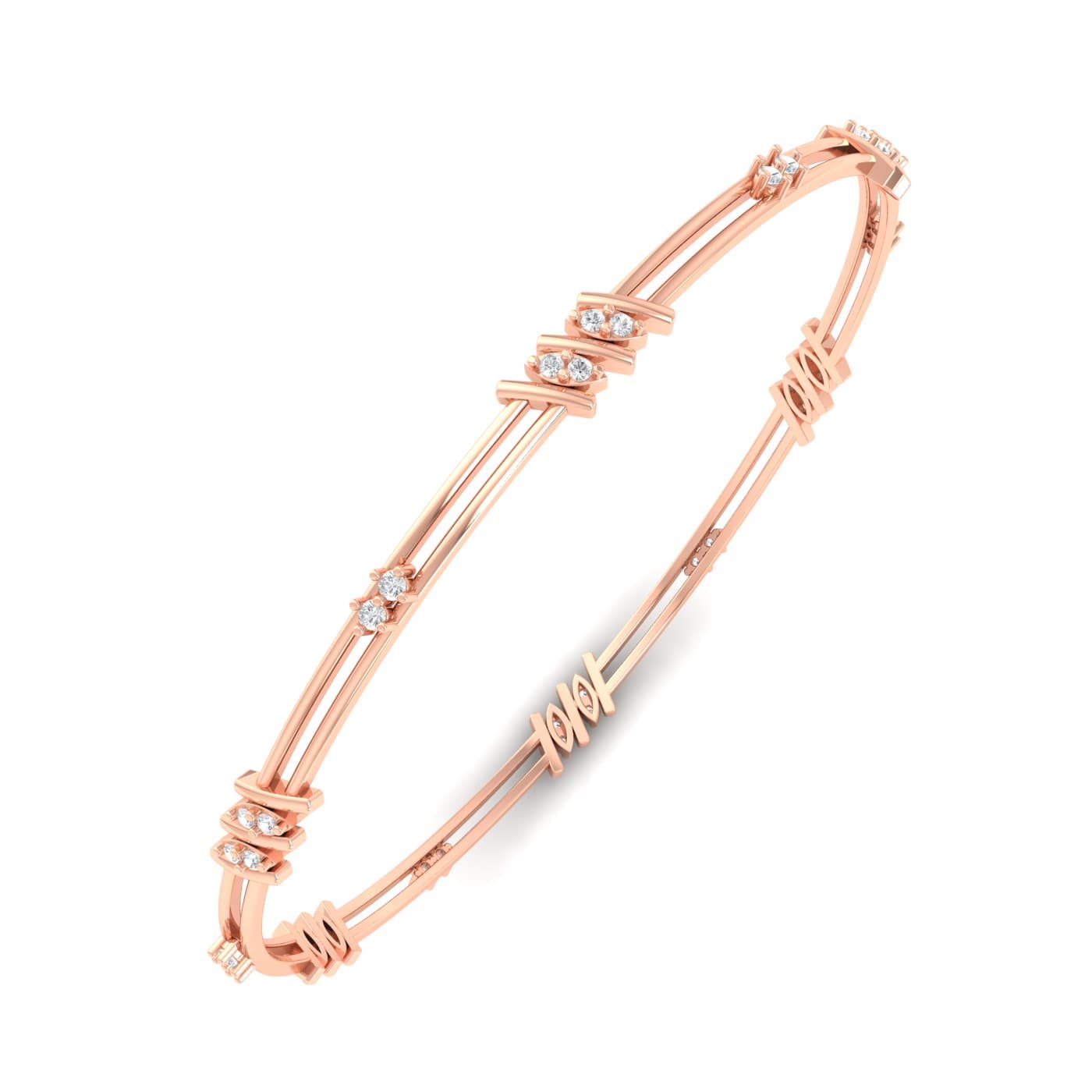 Lyla Diamond Bangles