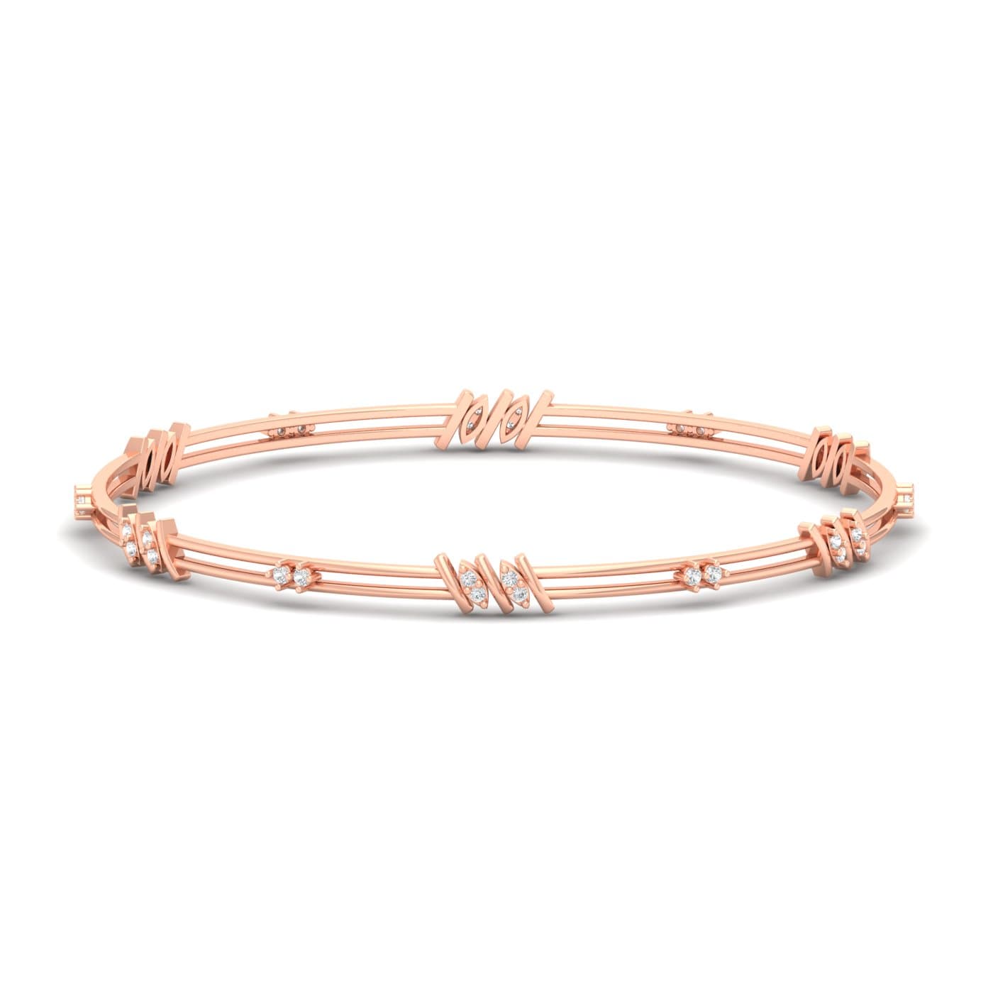 Lyla Diamond Bangles