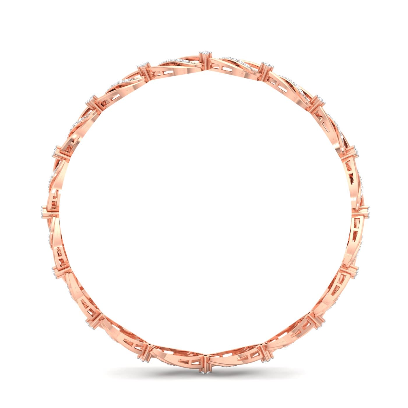 Naira Glorious Diamond Bangles