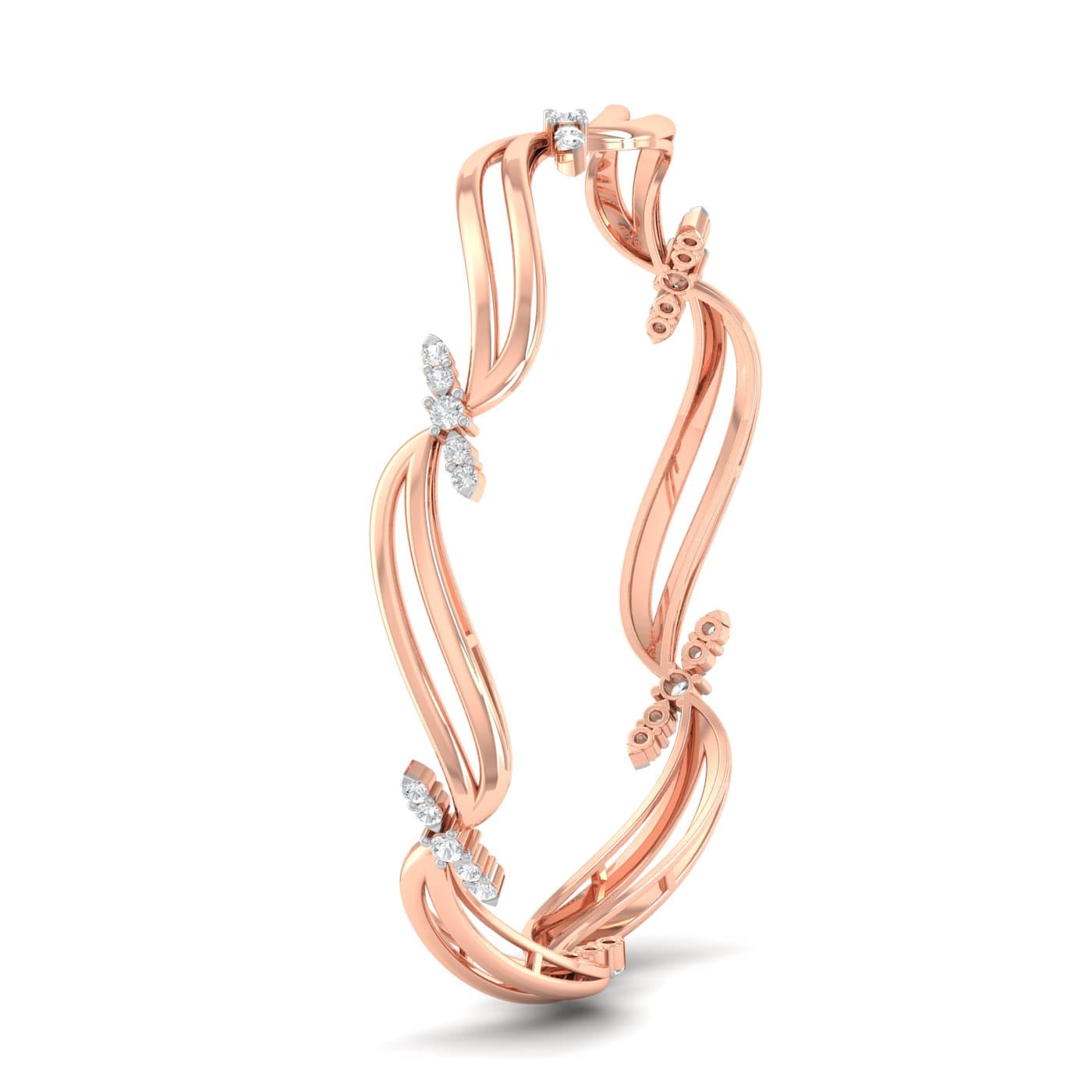 Isla Leofe Diamond Bangle