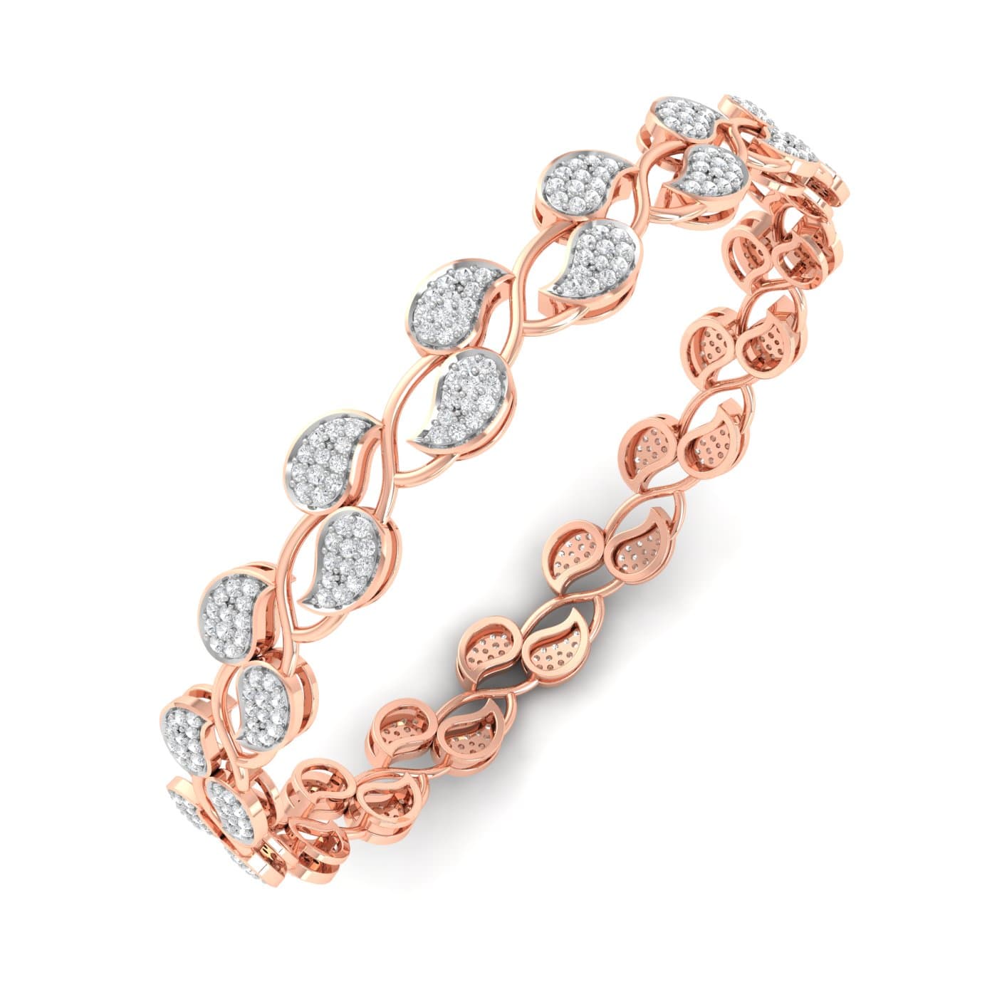 Cora Leofe Diamond Bangle