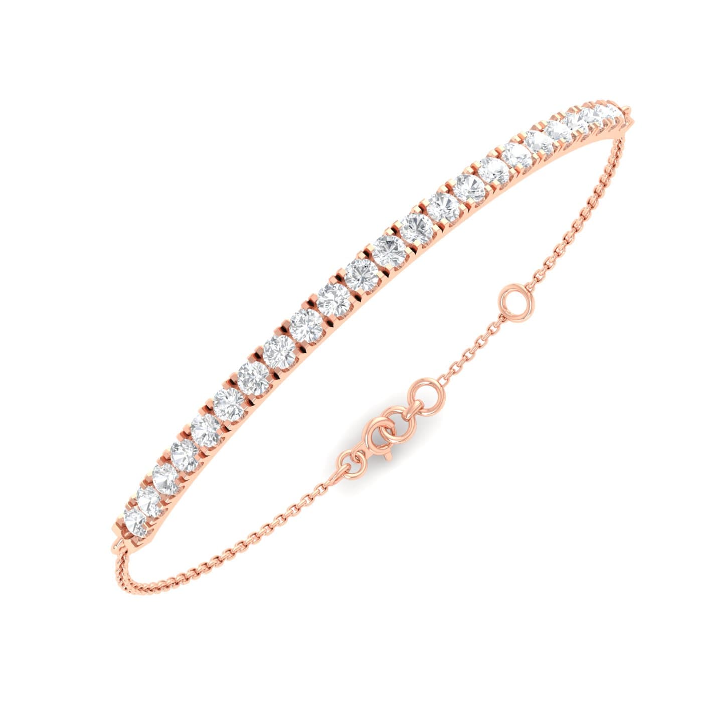 Plain Diamond bracelet