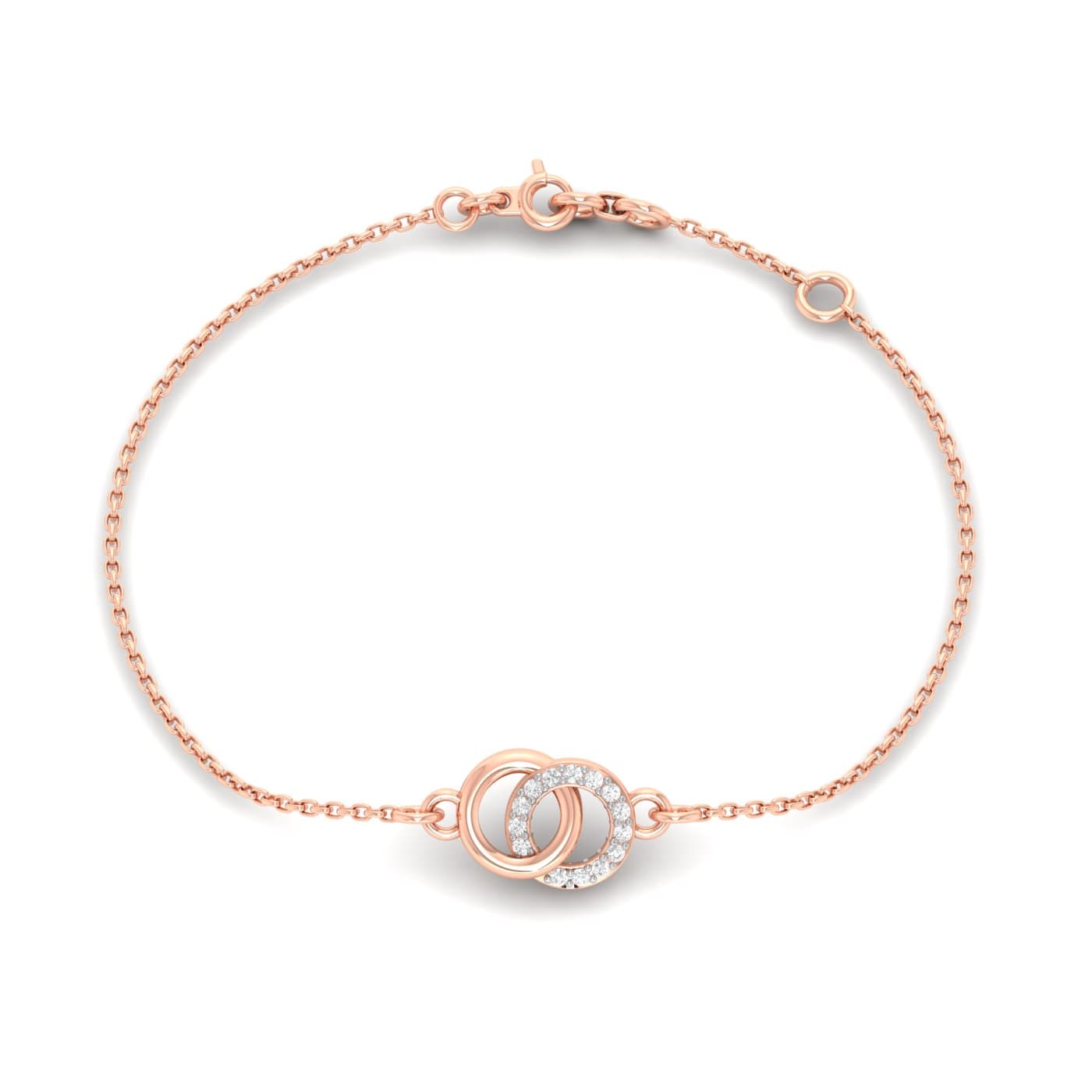 Round Chain Diamond Bracelet