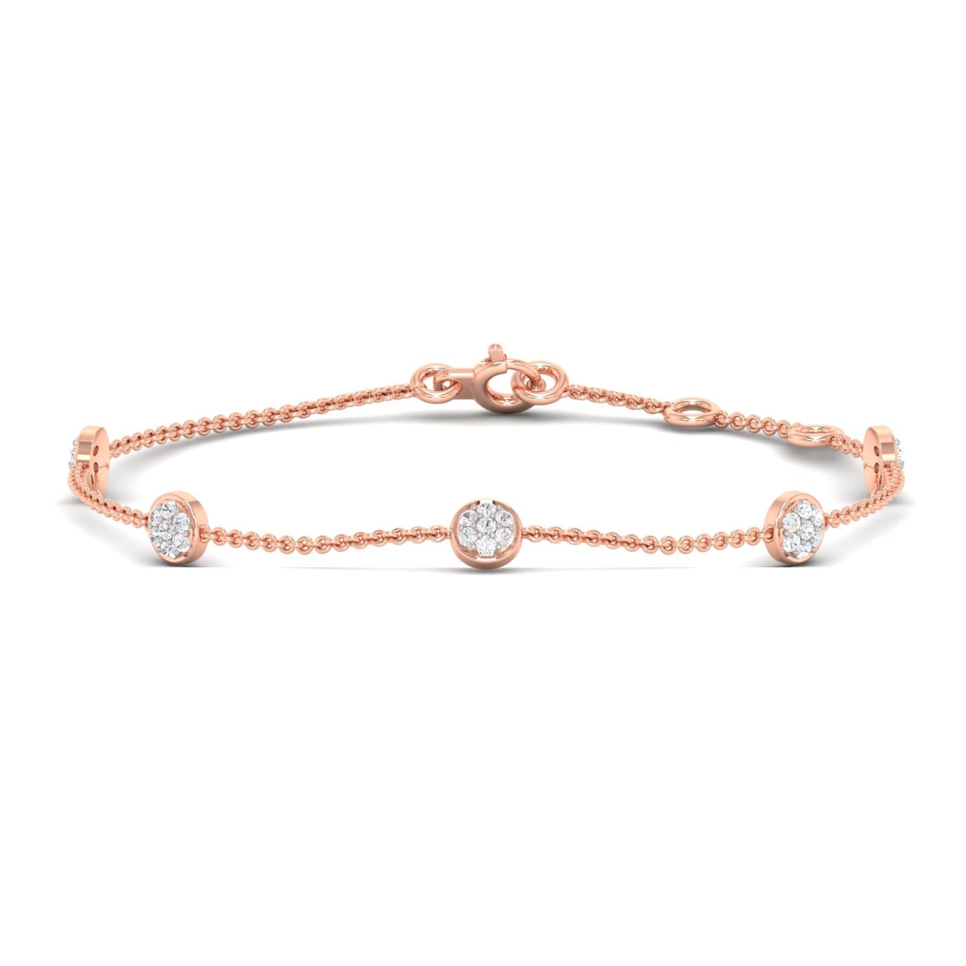 Ripple Diamond Bracelet