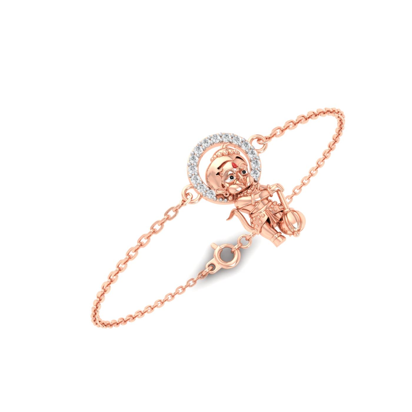 Bal Hanuman Gold Bracelet