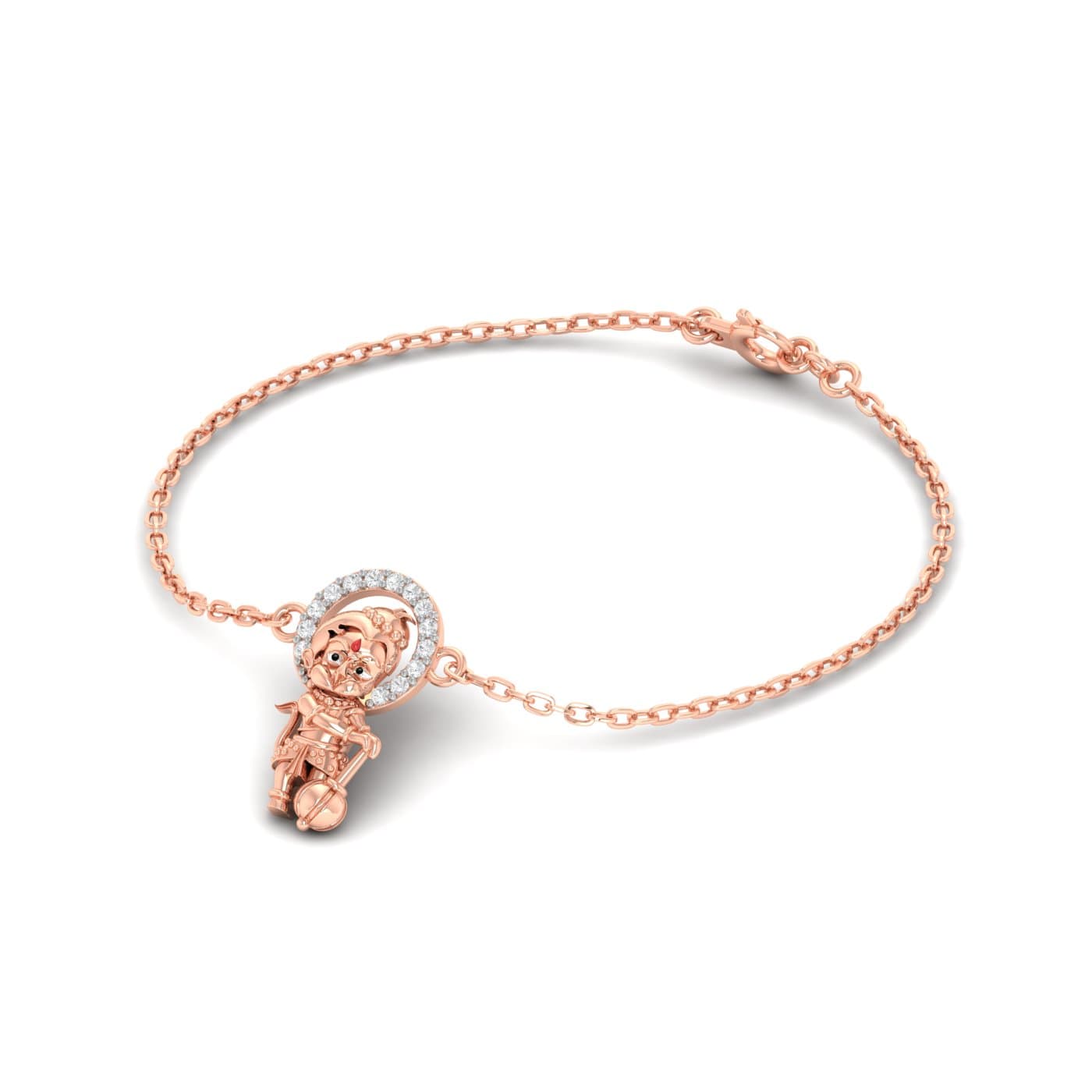 Bal Hanuman Gold Bracelet