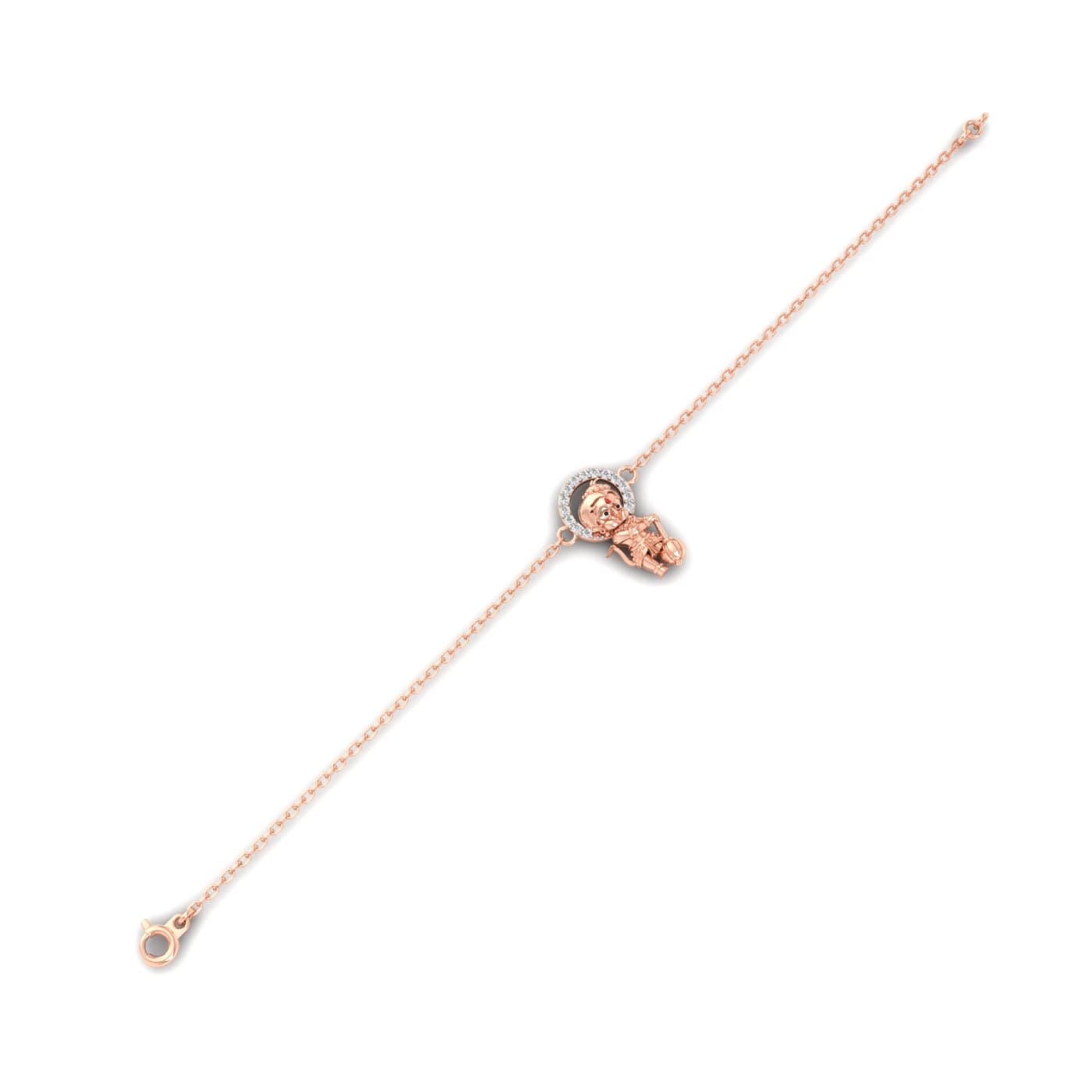 Bal Hanuman Gold Bracelet