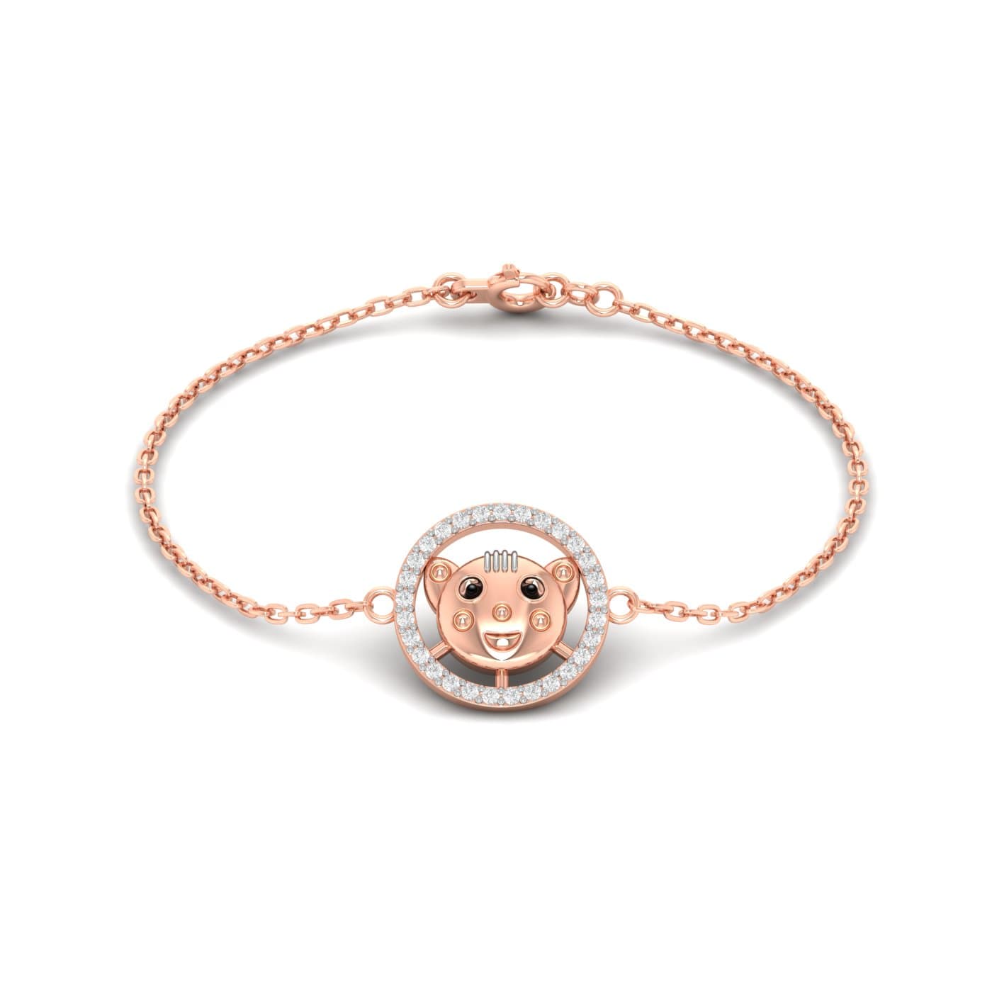 Little Mice Kids Gold Bracelet
