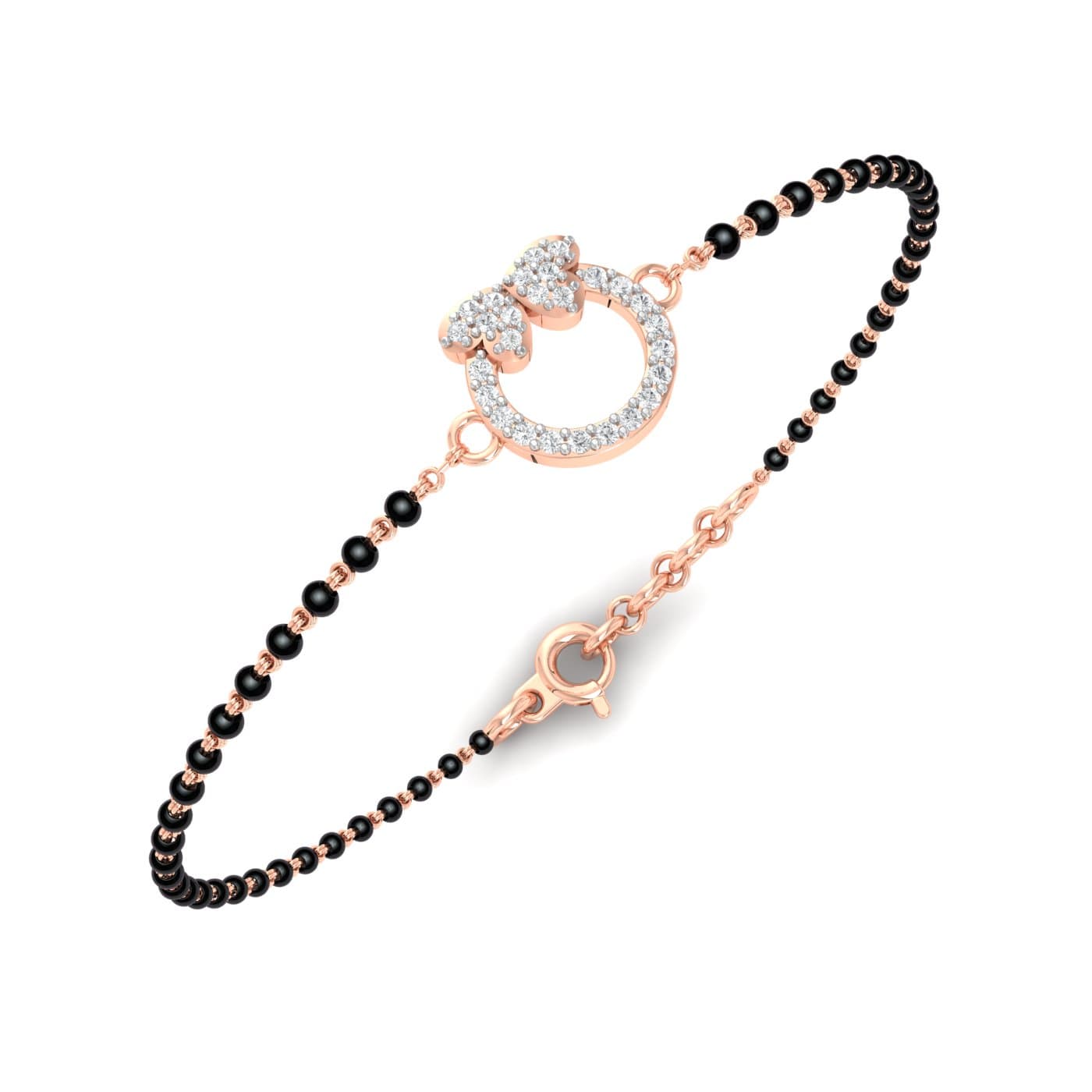 Circle Mangalsutra Bracelet