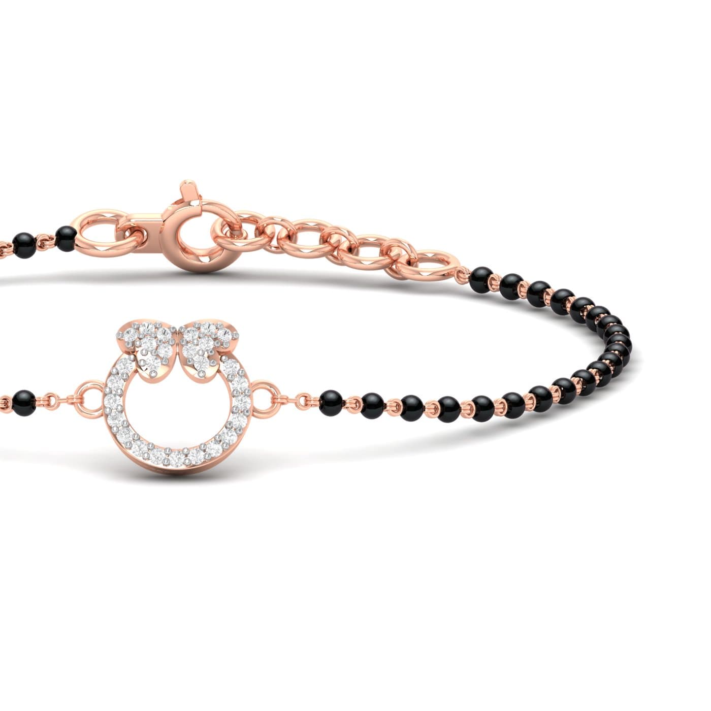 Circle Mangalsutra Bracelet