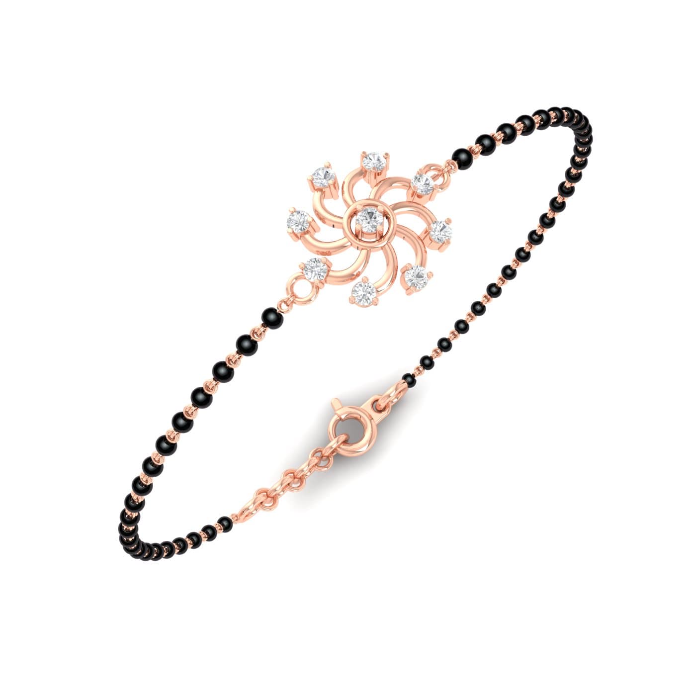 Flora Mangalsutra Bracelet