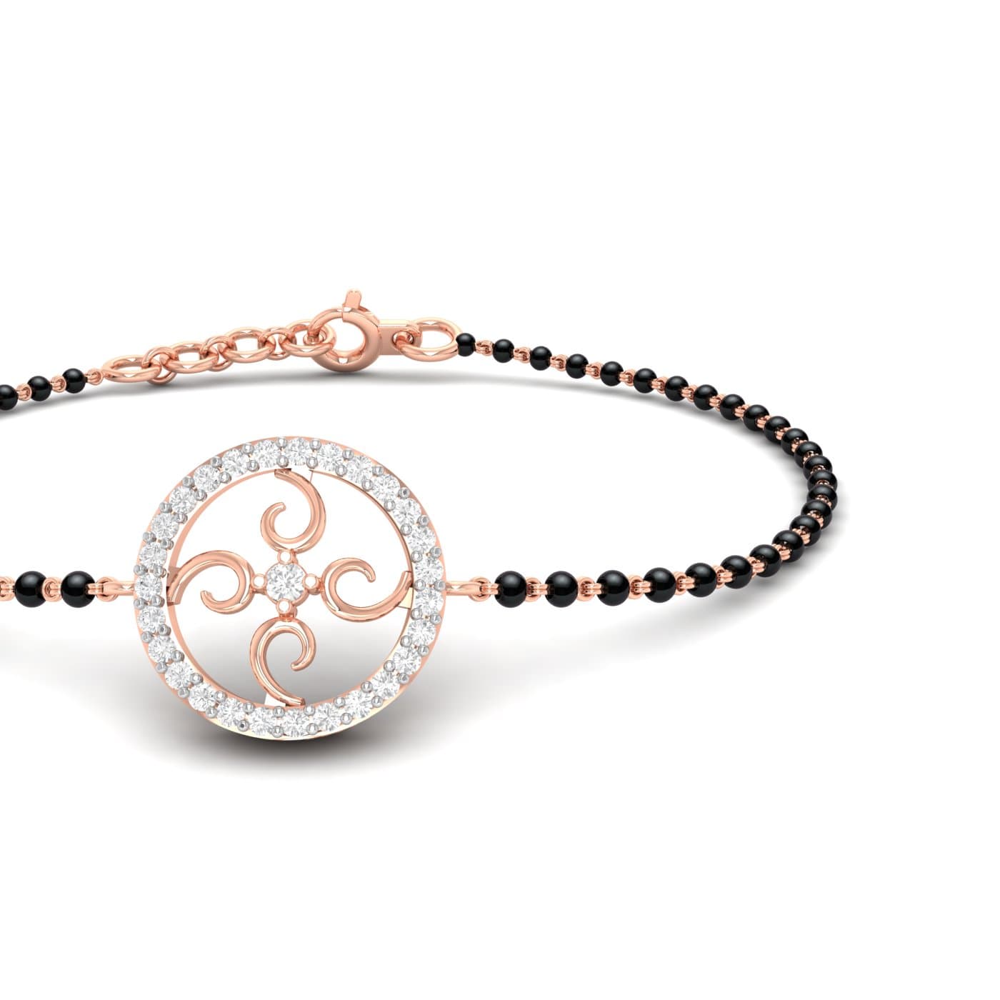 Round Mangalsutra Bracelet