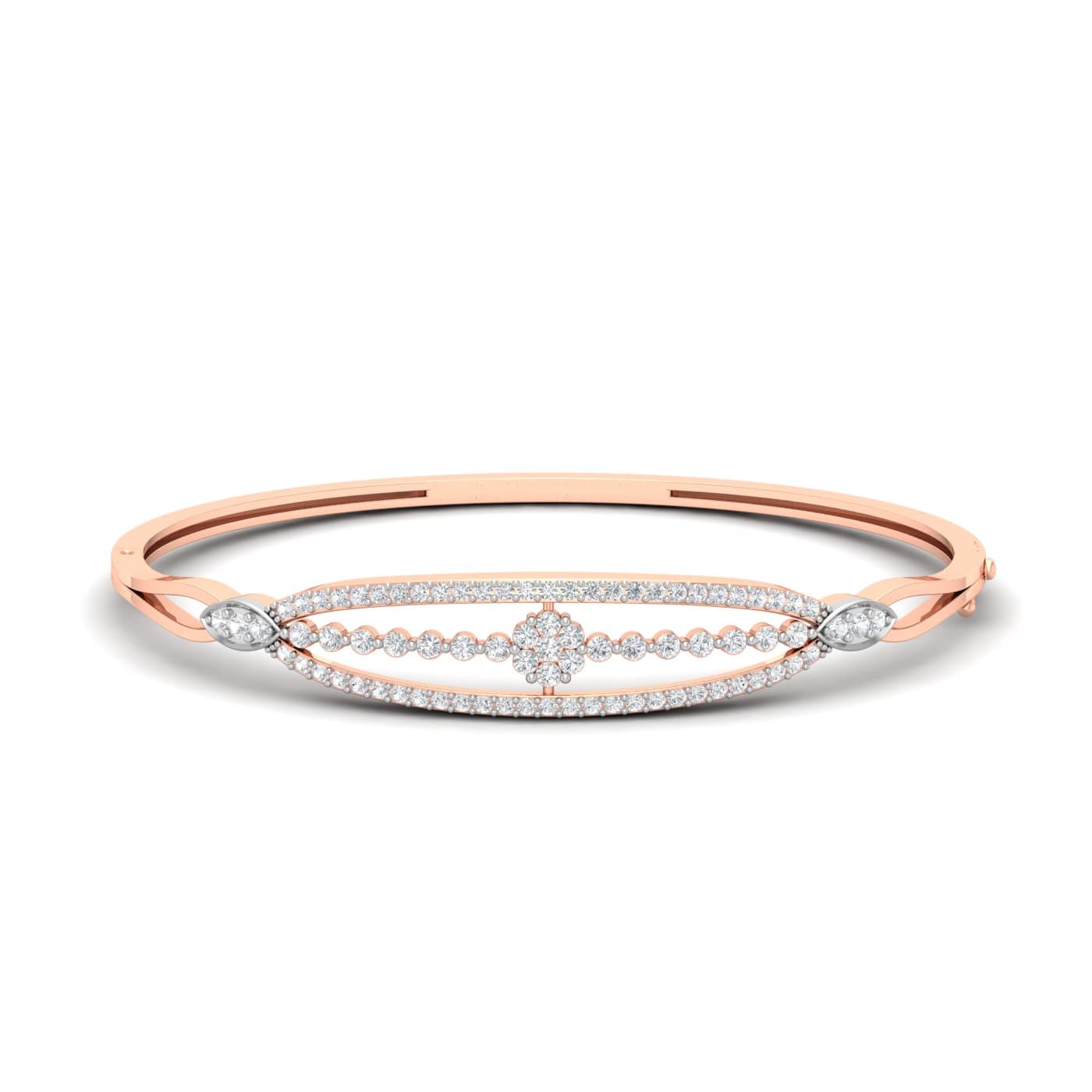 Three Layer Diamond Bracelet