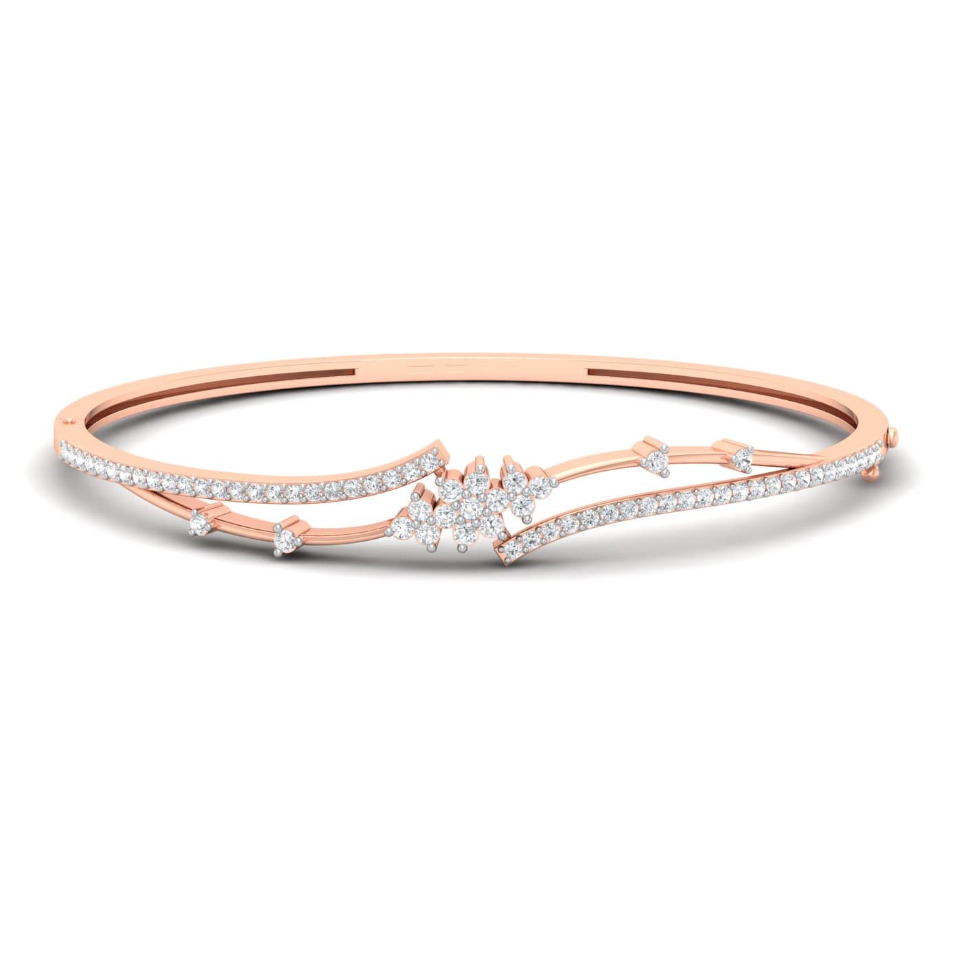Tuberose Diamond Bracelet
