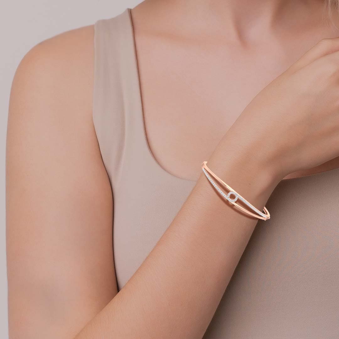 Double Layer Diamond Bracelet