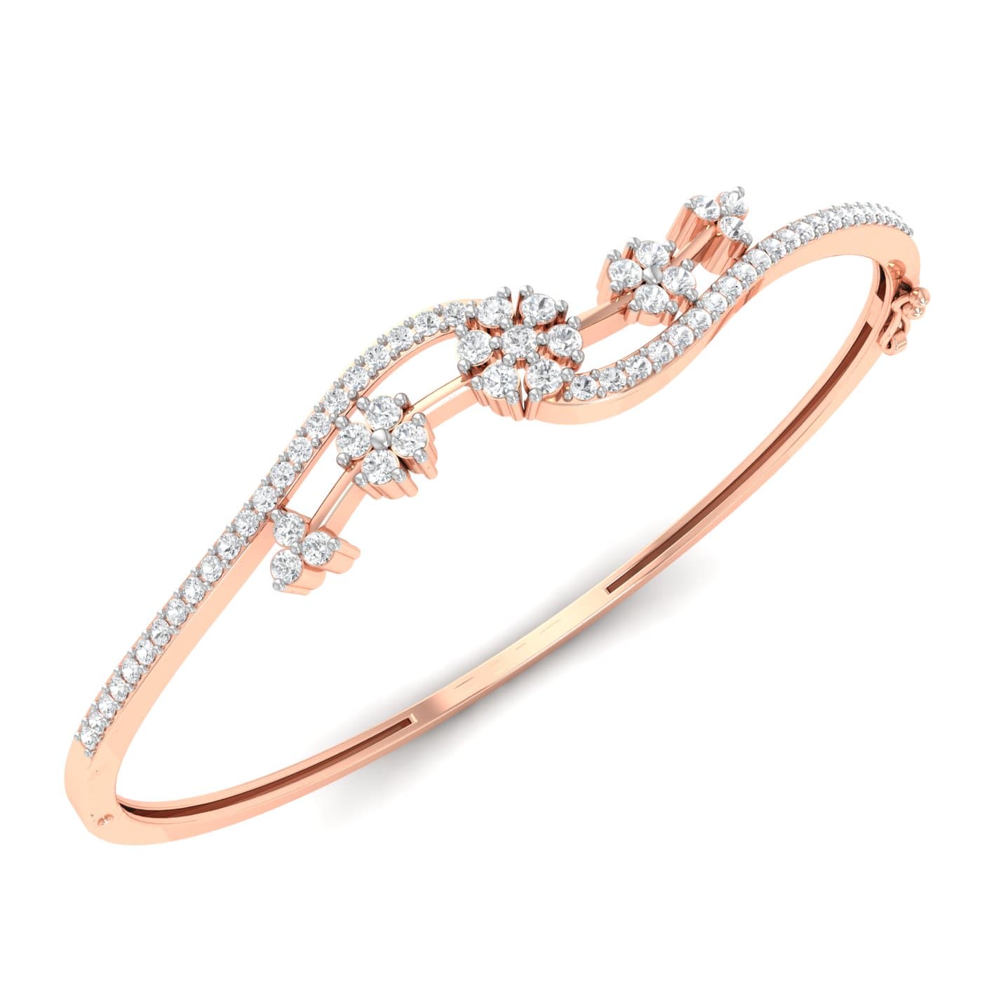 Foxtail Diamond Bracelet