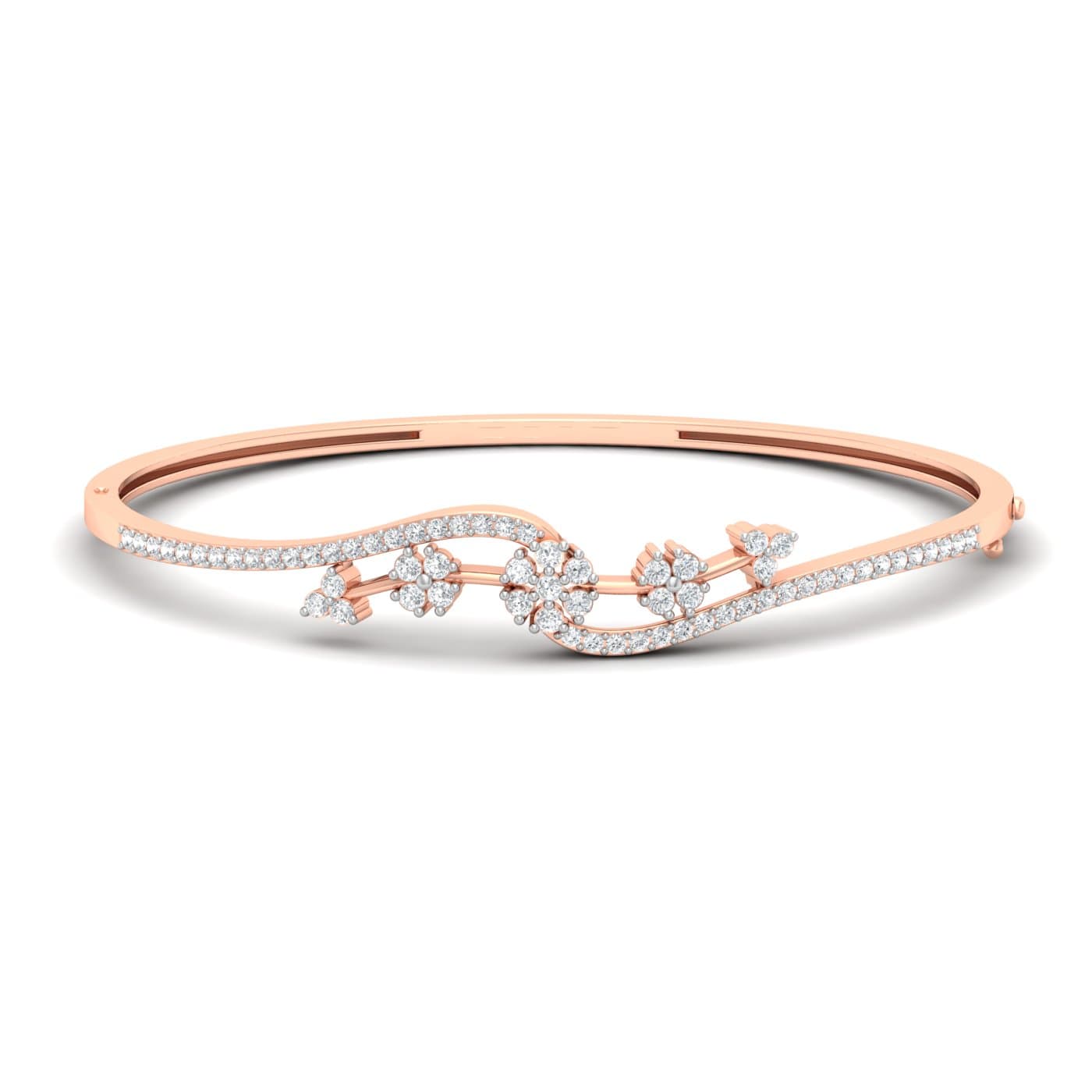 Foxtail Diamond Bracelet
