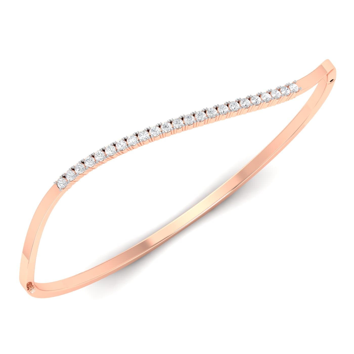 Wavy Diamond Bracelet