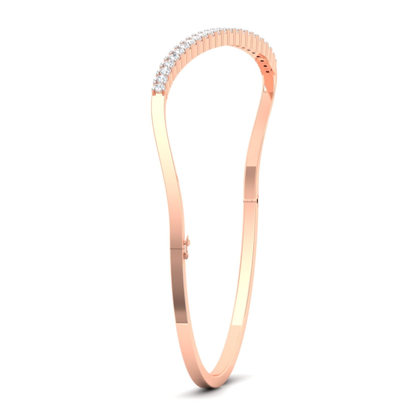 Wavy Diamond Bracelet