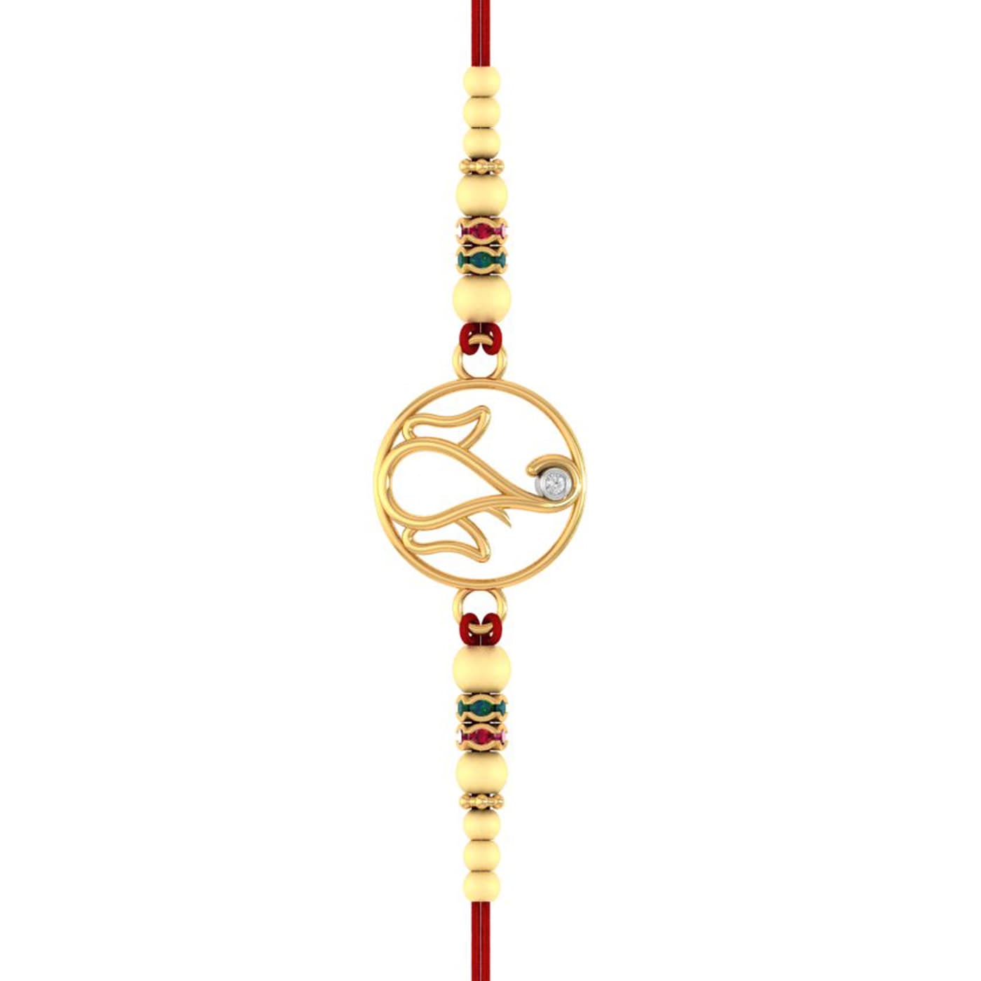 Avaneesh Gold Rakhi