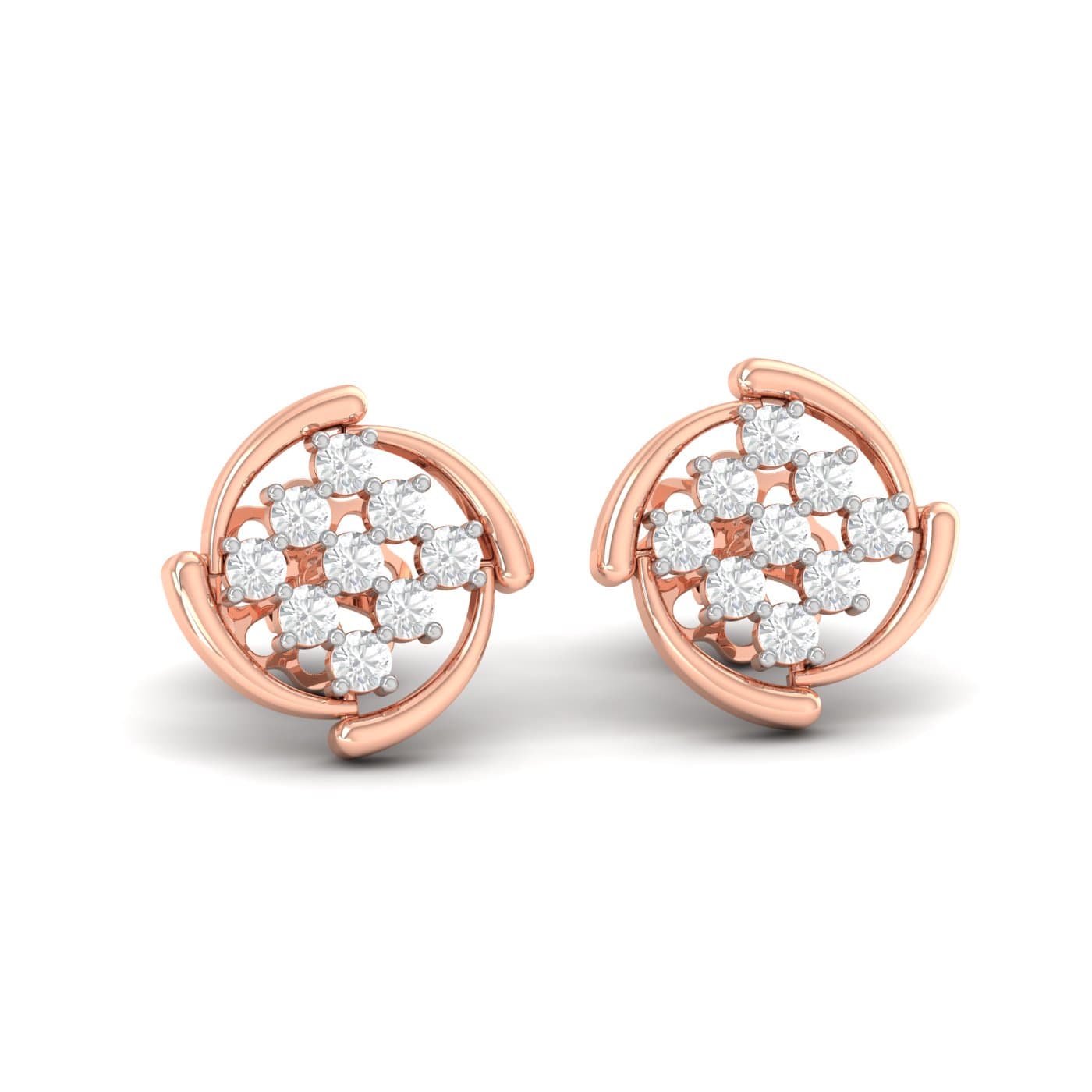 Bunch Of Diamond Earrings