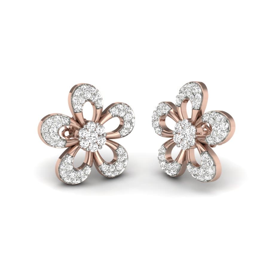 Jasmine Fleur Diamond Earrings