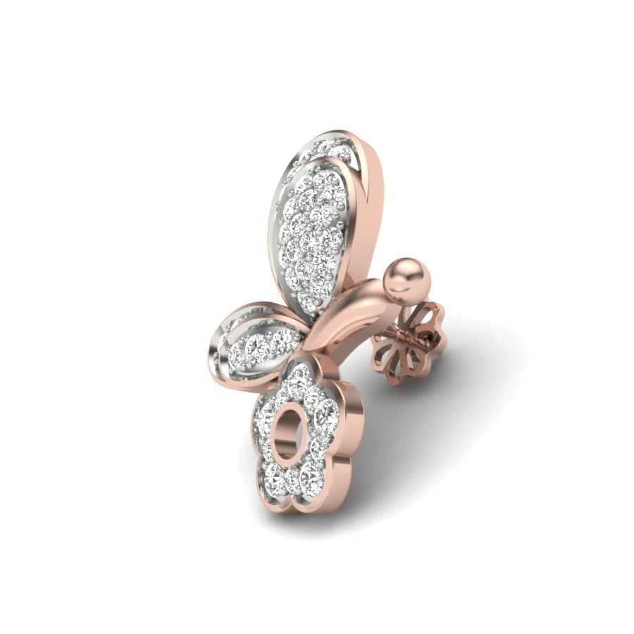 Butterfly Diamond Earrings