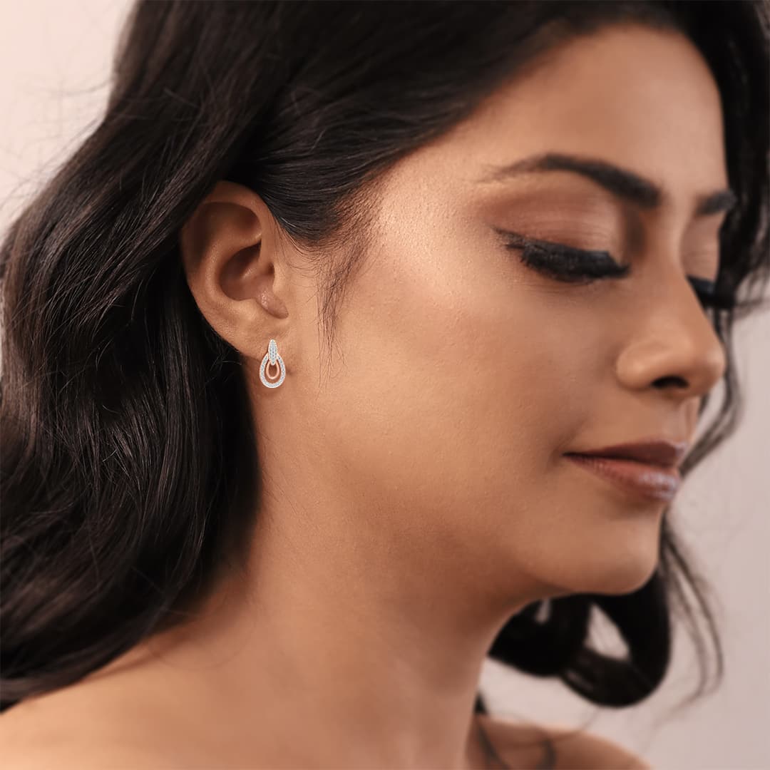 The Mysha Diamond Earrings