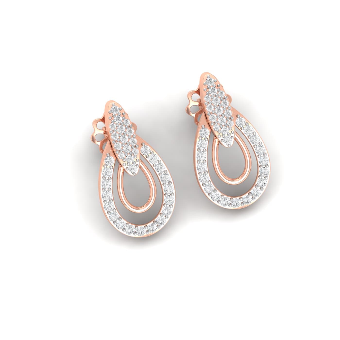 The Mysha Diamond Earrings
