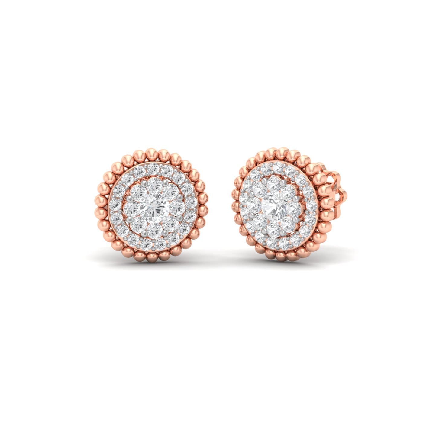 Dazzling Spin Diamond Earrings