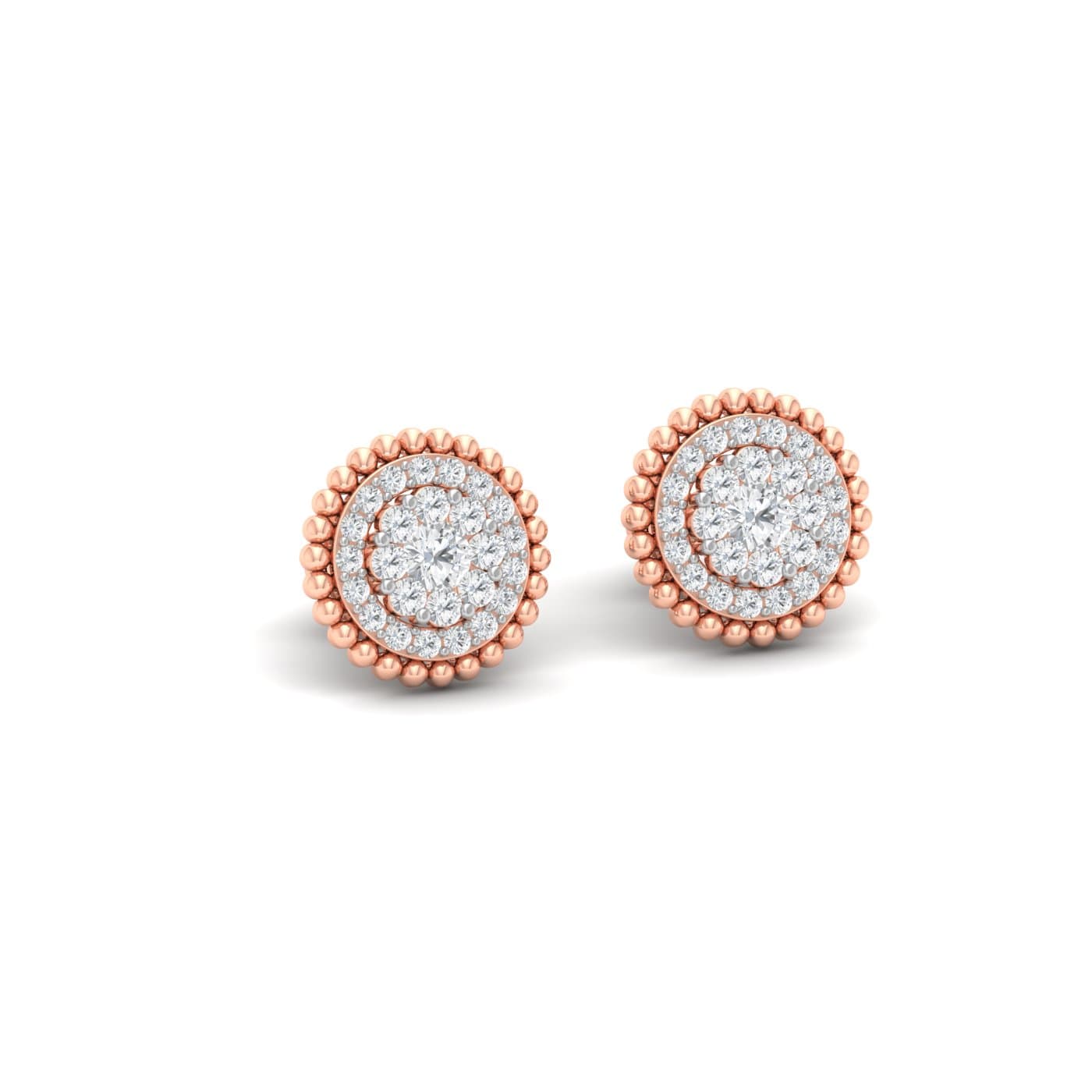 Dazzling Spin Diamond Earrings