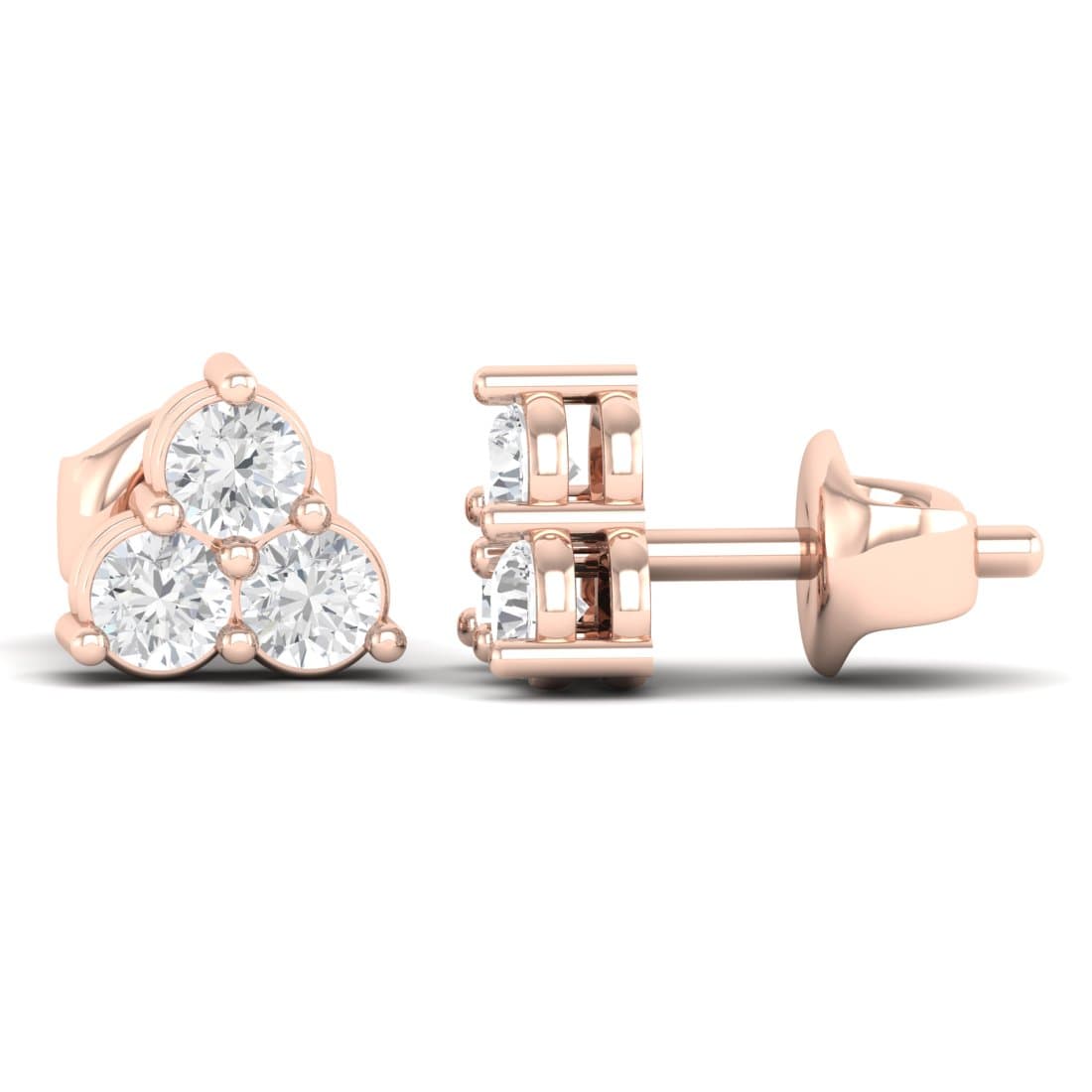 Megha Diamond Stud Earrings