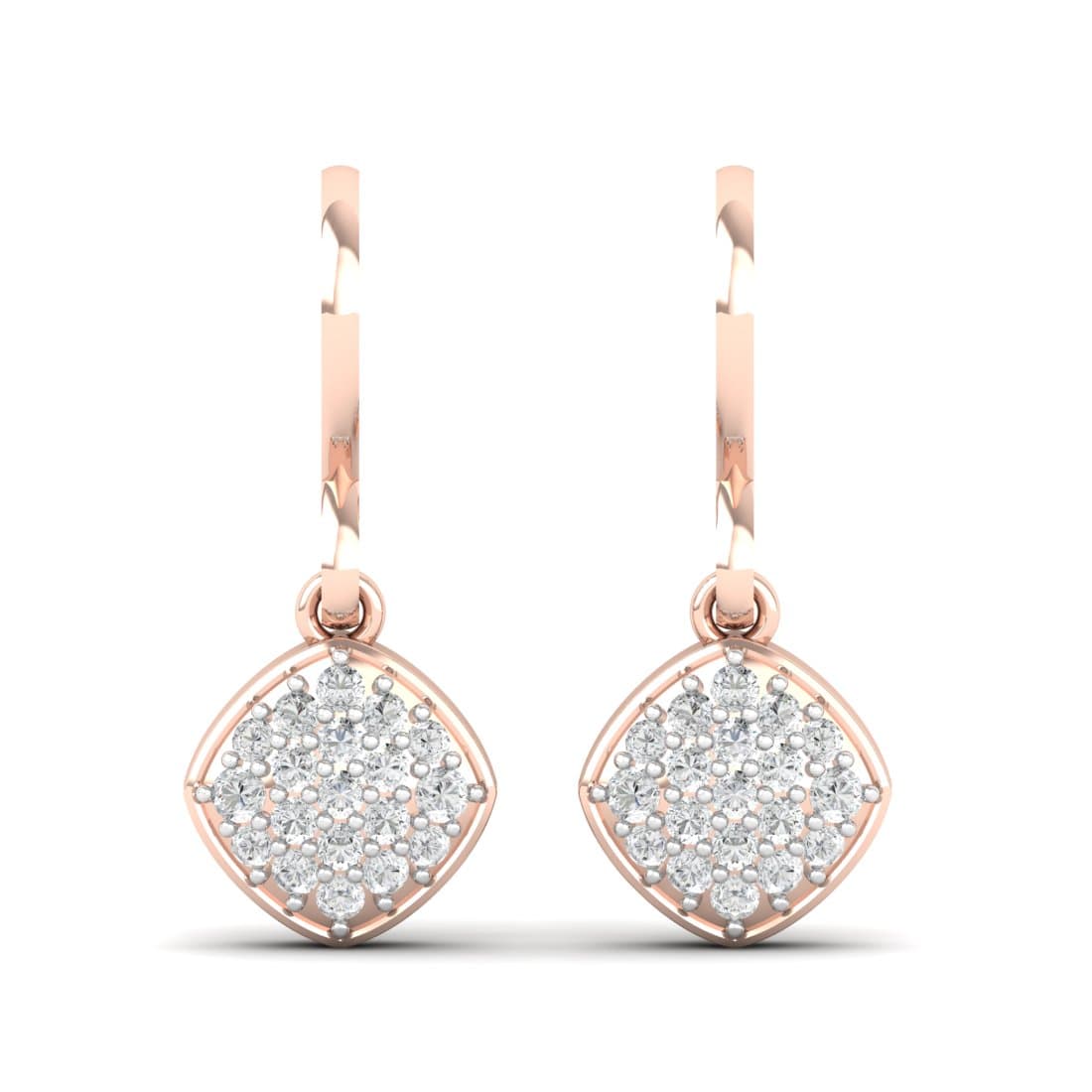 Kavya Quad Diamond Earrings