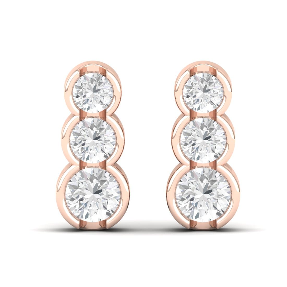 Skylar Drop Diamond Earrings
