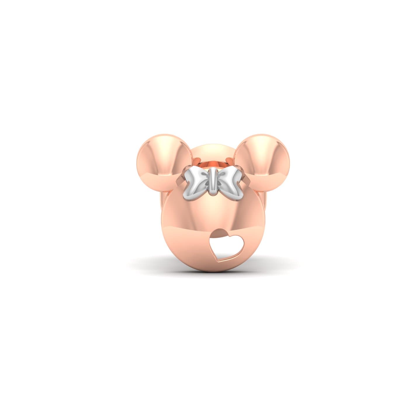 Cute Minnie Mouse Gold Earrings