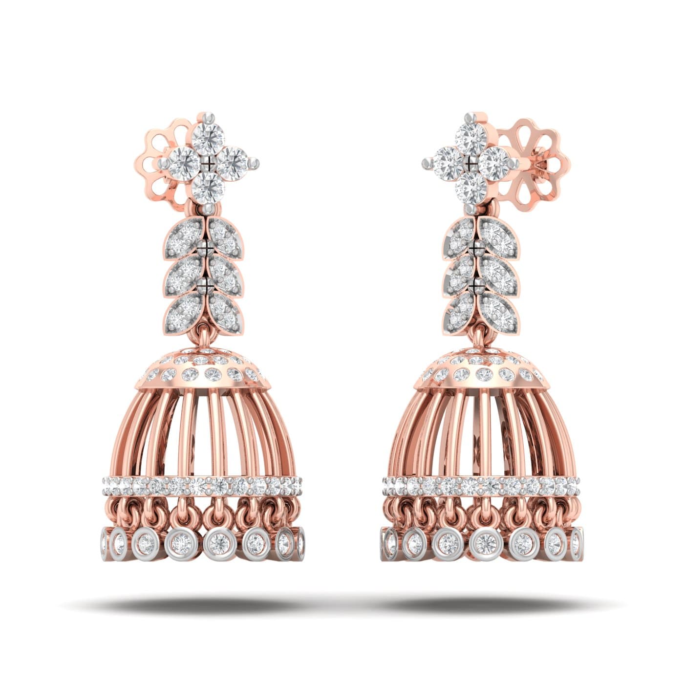 Twinkling Cradle Jhumkas