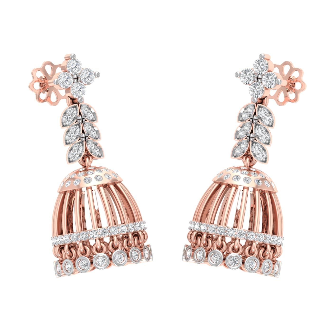 Twinkling Cradle Jhumkas