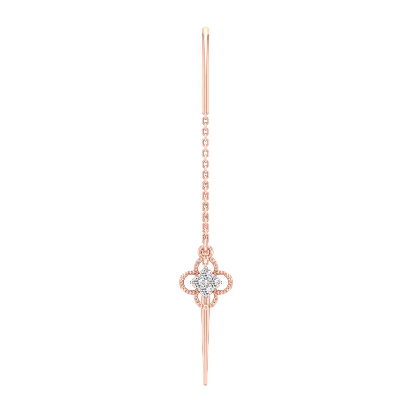 Fabulous Fleur Diamond Sui Dhaga Earrings