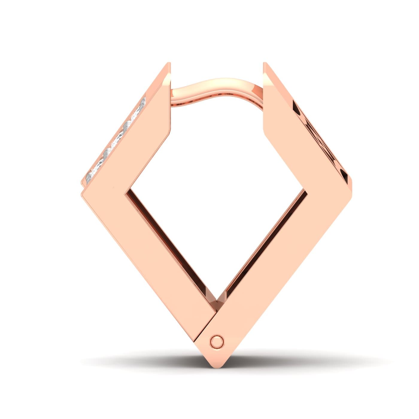 Boris Diamond Mens Earring