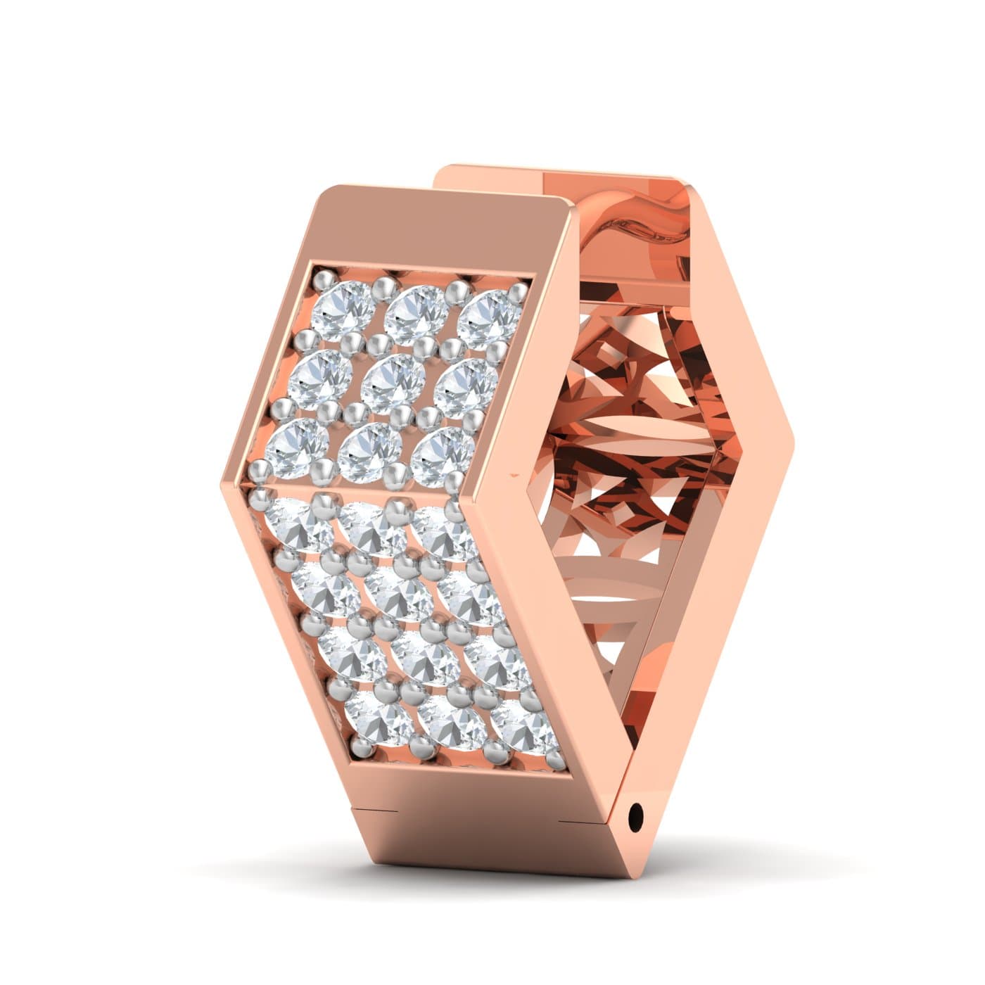 Boris Diamond Mens Earring