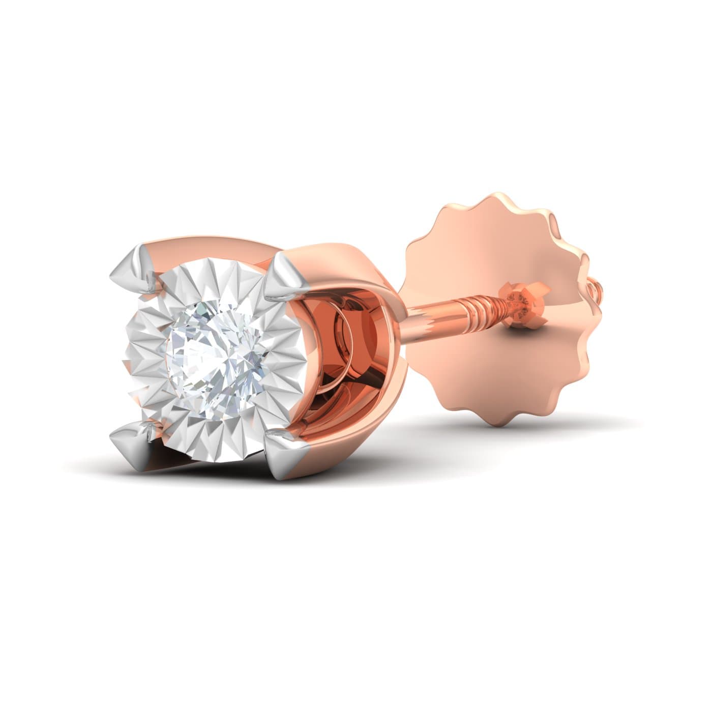 Claude Diamond Studs For Men