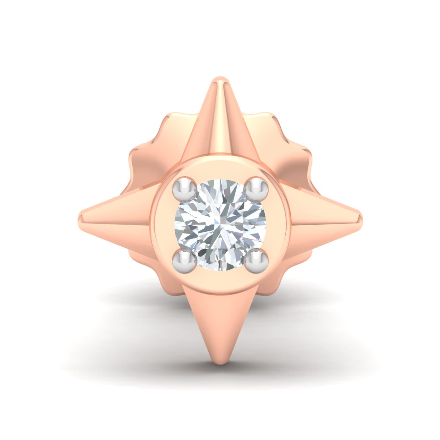 Cyrus Mens Diamond Earrings