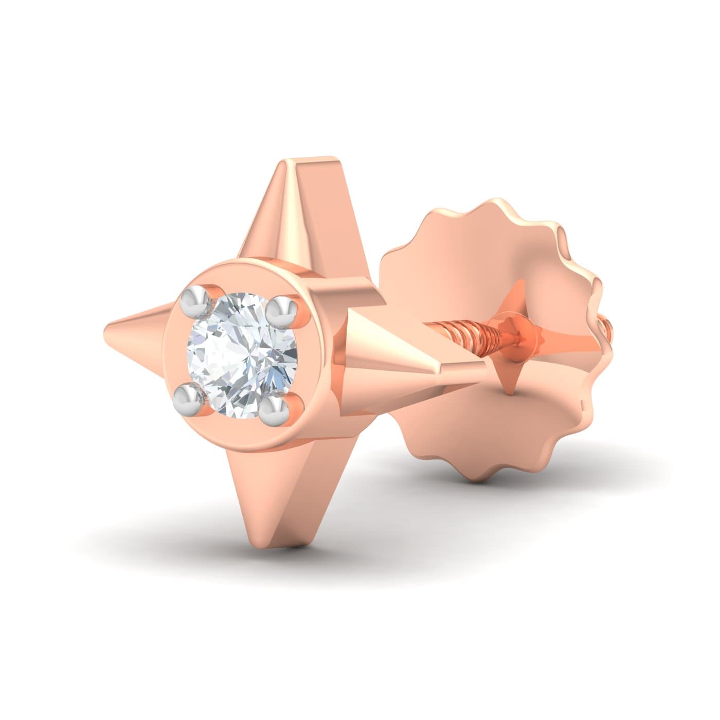 Cyrus Mens Diamond Earrings